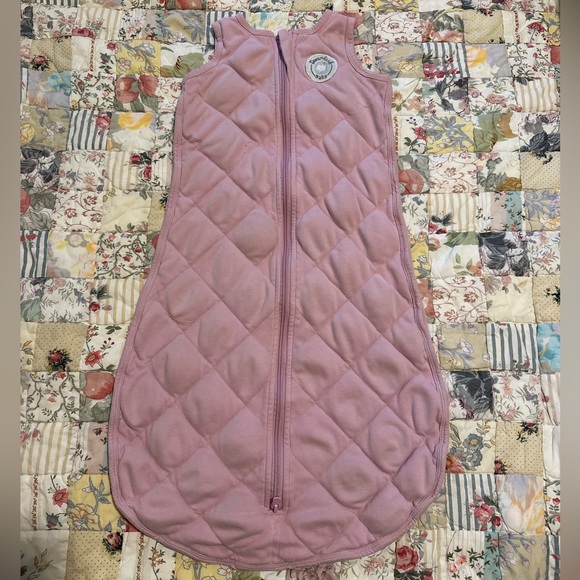 Cozy Pink Quilted Kids Pajamas - Picture 1 of 7